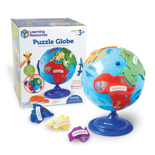 Puzzle globe educational - globe,