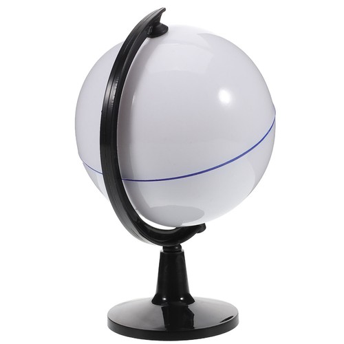 Interactive diy coloring globe - interactive,