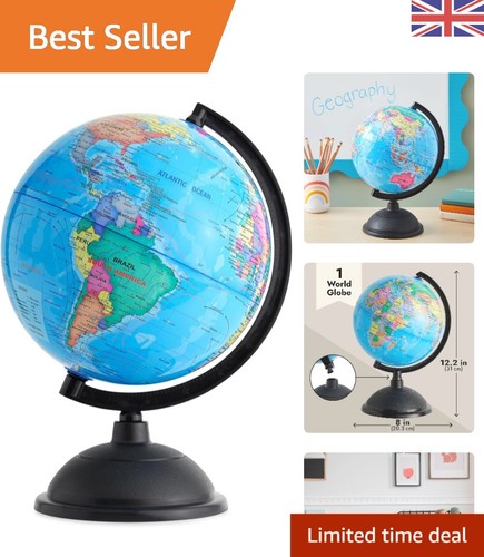 Interactive inch world globe - 8,