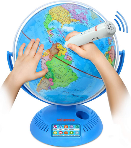 Interactive globe for kids - interactive,