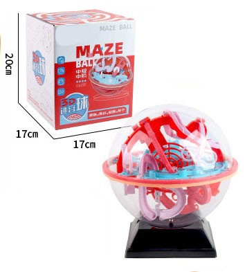 Interactive maze ball - 3d,