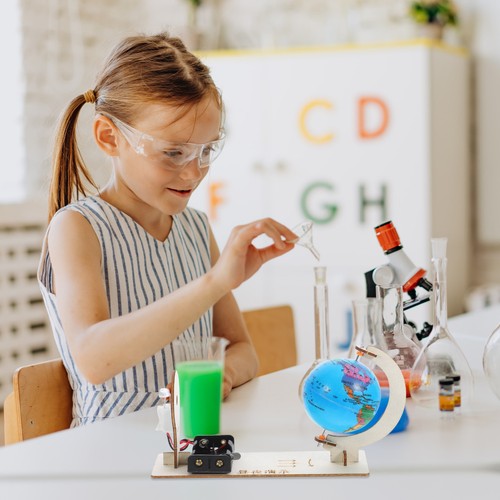 Interactive globe kids diy - interactive,